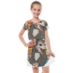 Possum - Be Urself Kids  Cross Web Dress by Valentinaart