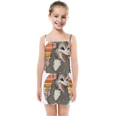 Possum - Be Urself Kids  Summer Sun Dress by Valentinaart