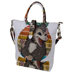 Possum - Be Urself Buckle Top Tote Bag by Valentinaart