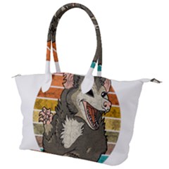 Possum - Be Urself Canvas Shoulder Bag by Valentinaart