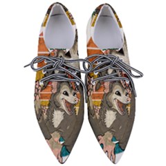 Possum - Be Urself Pointed Oxford Shoes by Valentinaart