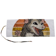 Possum - Be Urself Roll Up Canvas Pencil Holder (s) by Valentinaart