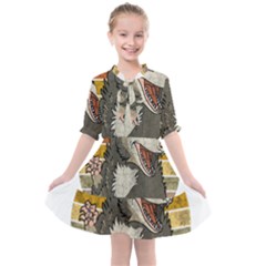 Possum - Be Urself Kids  All Frills Chiffon Dress by Valentinaart