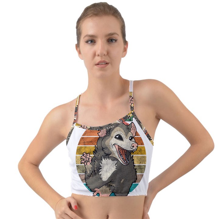 Possum - Be Urself Mini Tank Bikini Top