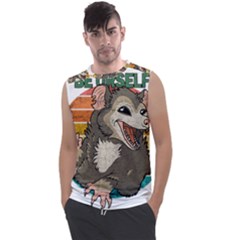 Possum - Be Urself Men s Regular Tank Top by Valentinaart