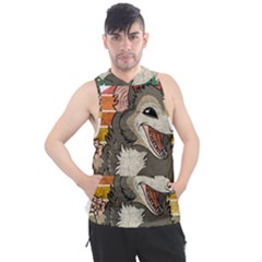 Possum - Be Urself Men s Sleeveless Hoodie by Valentinaart