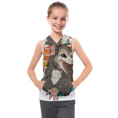 Possum - Be Urself Kids  Sleeveless Hoodie by Valentinaart