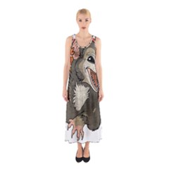 Possum  Sleeveless Maxi Dress by Valentinaart