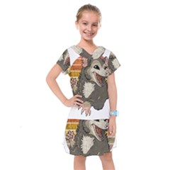 Possum  Kids  Drop Waist Dress by Valentinaart