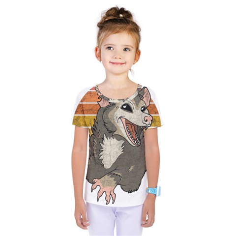 Possum  Kids  One Piece Tee by Valentinaart