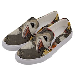 Possum  Men s Canvas Slip Ons by Valentinaart