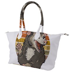 Possum  Canvas Shoulder Bag by Valentinaart