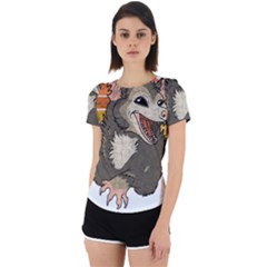 Possum  Back Cut Out Sport Tee by Valentinaart