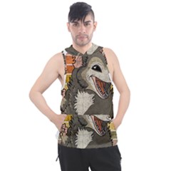 Possum  Men s Sleeveless Hoodie by Valentinaart