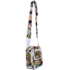 Buddy Christ Shoulder Strap Belt Bag by Valentinaart