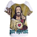 Buddy Christ Women s Oversized Tee View1