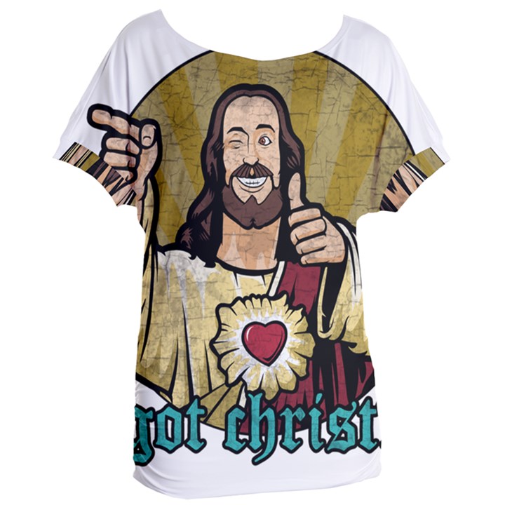 Buddy Christ Women s Oversized Tee