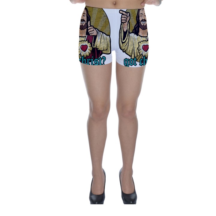 Buddy Christ Skinny Shorts