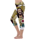 Buddy Christ Capri Yoga Leggings View2