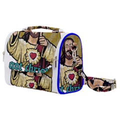 Buddy Christ Satchel Shoulder Bag by Valentinaart