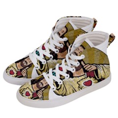 Buddy Christ Women s Hi-top Skate Sneakers by Valentinaart