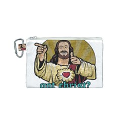 Buddy Christ Canvas Cosmetic Bag (small)