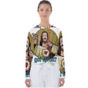 Buddy Christ Women s Slouchy Sweat View1