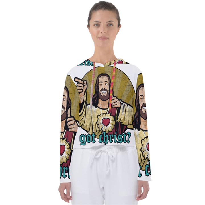 Buddy Christ Women s Slouchy Sweat