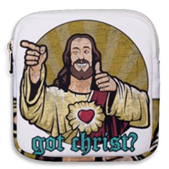 Buddy Christ Mini Square Pouch by Valentinaart