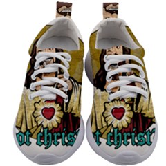 Buddy Christ Kids Athletic Shoes by Valentinaart