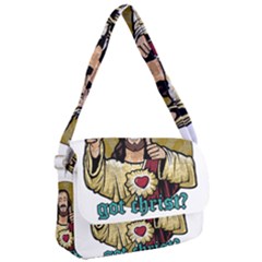 Buddy Christ Courier Bag by Valentinaart