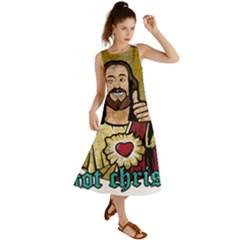 Buddy Christ Summer Maxi Dress by Valentinaart