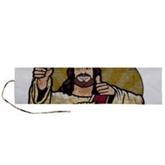 Buddy Christ Roll Up Canvas Pencil Holder (l) by Valentinaart