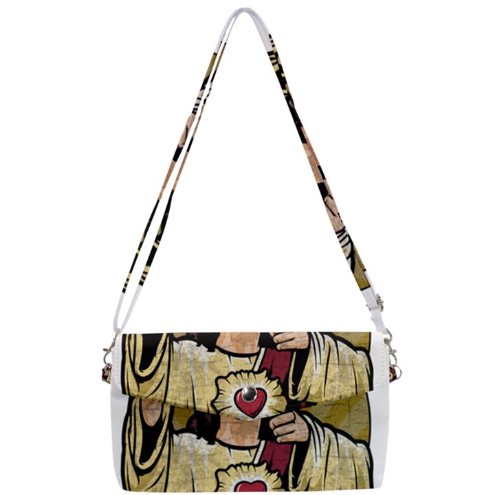 Buddy Christ Removable Strap Clutch Bag