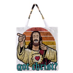 Got Christ? Grocery Tote Bag by Valentinaart