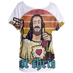 Got Christ? Women s Oversized Tee by Valentinaart