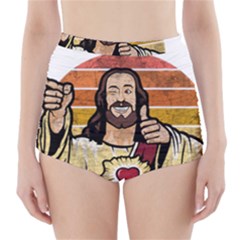 Got Christ? High-waisted Bikini Bottoms by Valentinaart