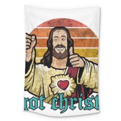 Got Christ? Large Tapestry by Valentinaart