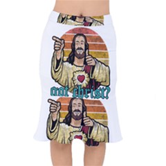 Got Christ? Short Mermaid Skirt by Valentinaart