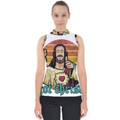 Got Christ? Mock Neck Shell Top