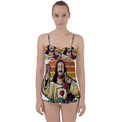 Got Christ? Babydoll Tankini Set by Valentinaart