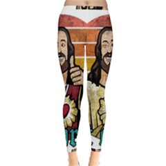 Got Christ? Inside Out Leggings by Valentinaart