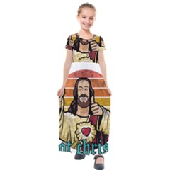 Got Christ? Kids  Short Sleeve Maxi Dress by Valentinaart