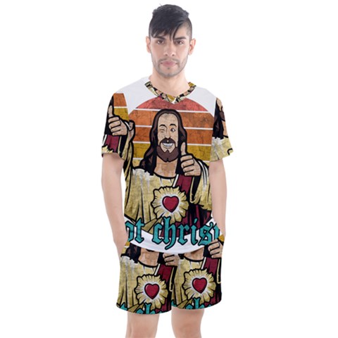 Got Christ? Men s Mesh Tee And Shorts Set by Valentinaart