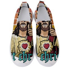 Got Christ? Men s Slip On Sneakers by Valentinaart