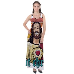 Got Christ? Sleeveless Velour Maxi Dress by Valentinaart