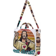 Got Christ? Square Shoulder Tote Bag by Valentinaart