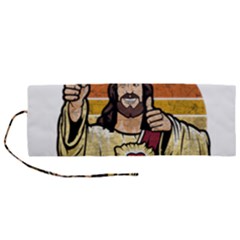 Got Christ? Roll Up Canvas Pencil Holder (m) by Valentinaart