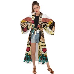 Got Christ? Maxi Kimono by Valentinaart