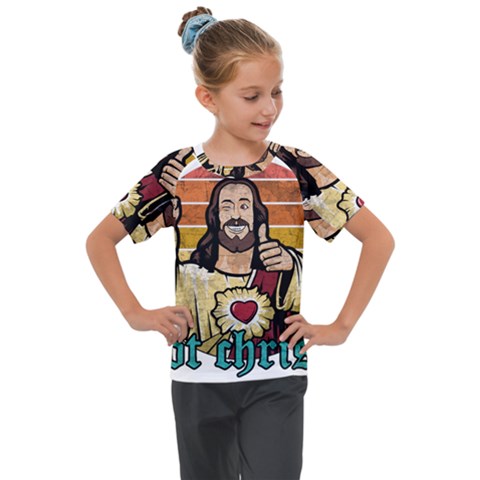 Got Christ? Kids  Mesh Piece Tee by Valentinaart